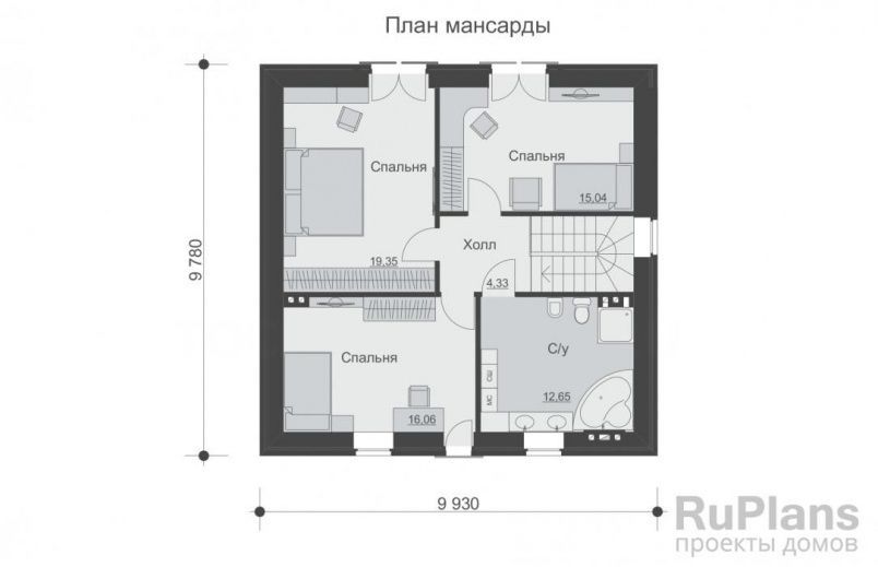 Проект кирпичного дома №531 на заказ