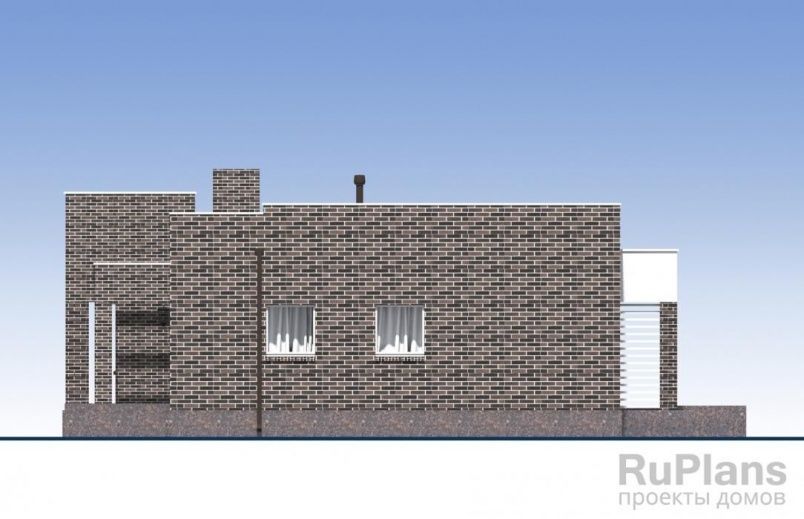 Проект кирпичного дома №536 на заказ