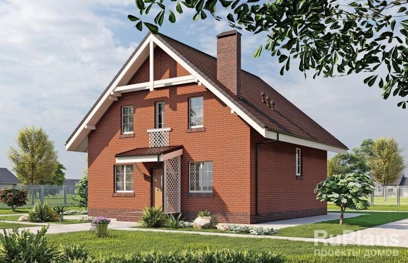 Проект кирпичного дома №531 на заказ
