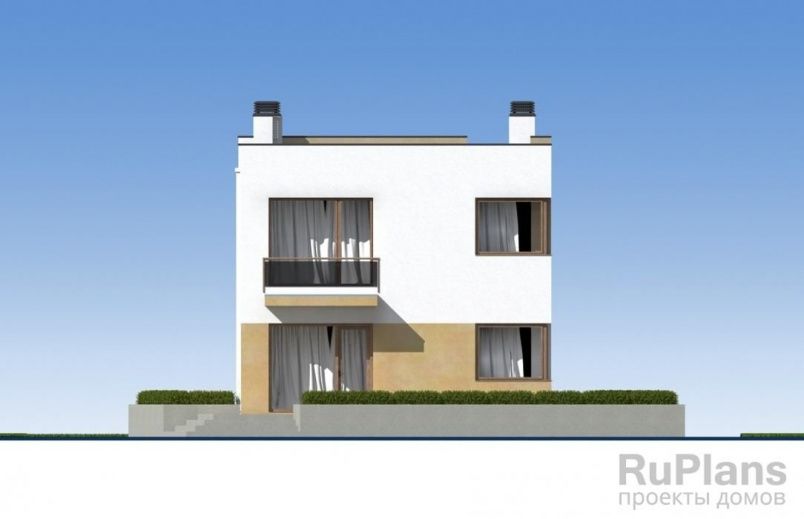 Проект блочного дома №551 на заказ