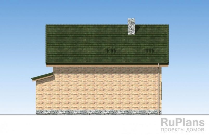 Проект блочного дома №357 на заказ
