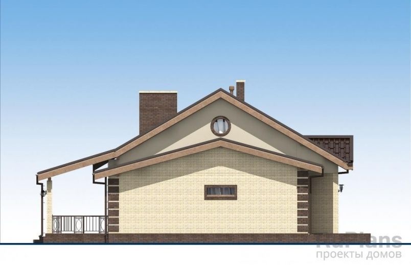 Проект блочного дома №57 на заказ