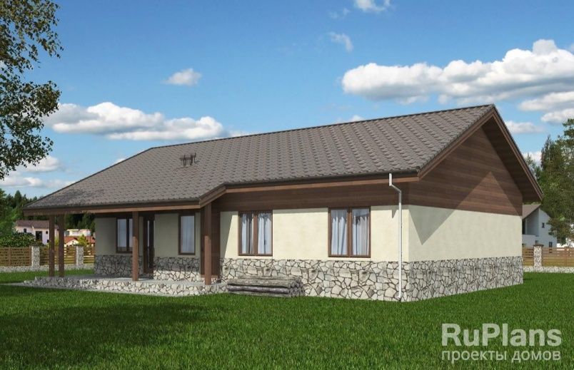 Проект каркасного дома №188 на заказ