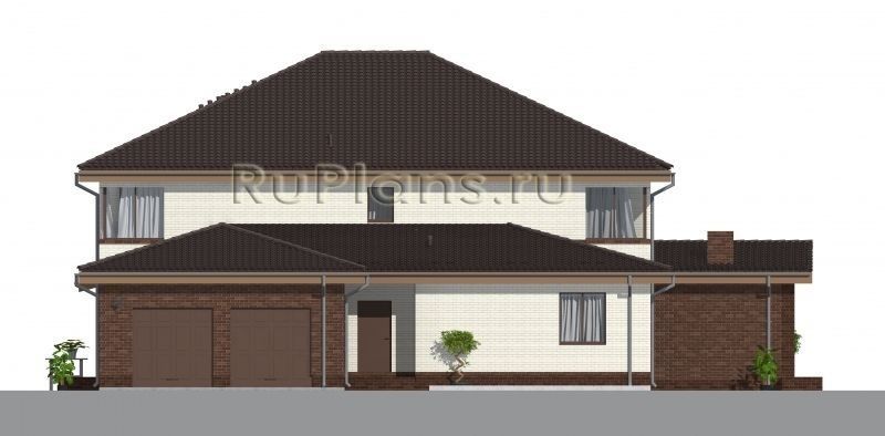 Проект кирпичного дома №922 на заказ