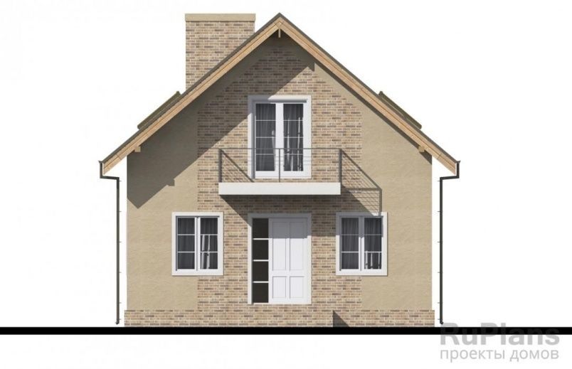 Проект блочного дома №509 на заказ