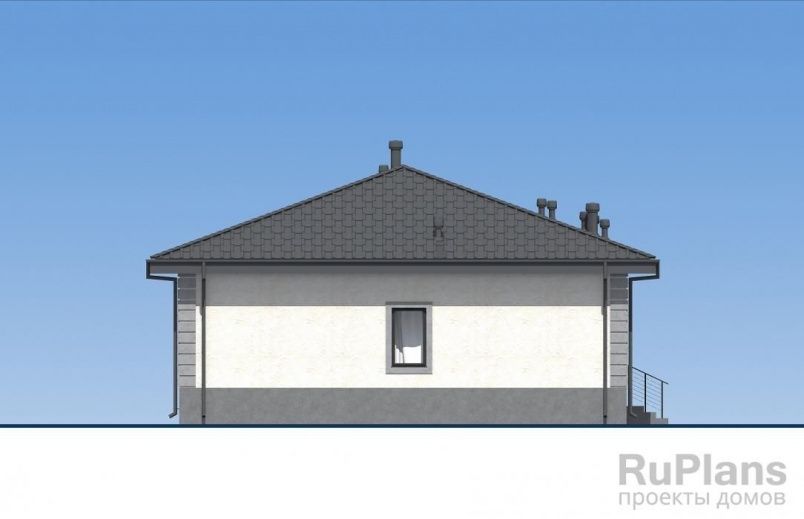 Проект блочного дома №584 на заказ