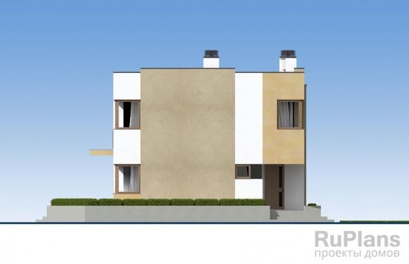 Проект блочного дома №551 на заказ