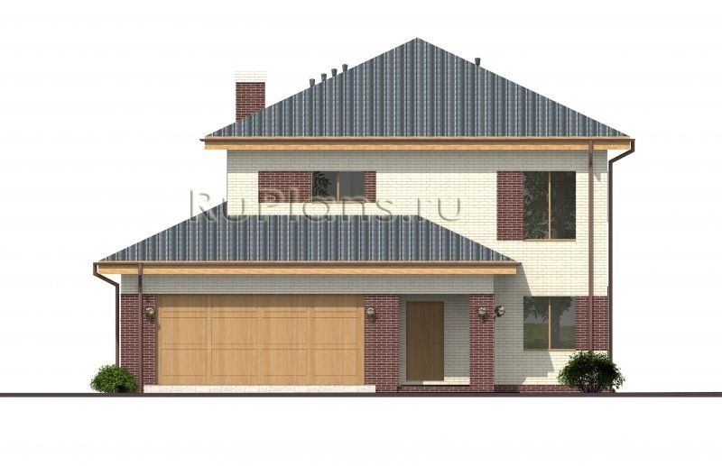 Проект кирпичного дома №481 на заказ