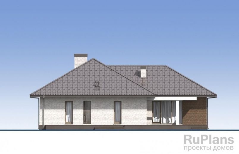 Проект блочного дома №56 на заказ