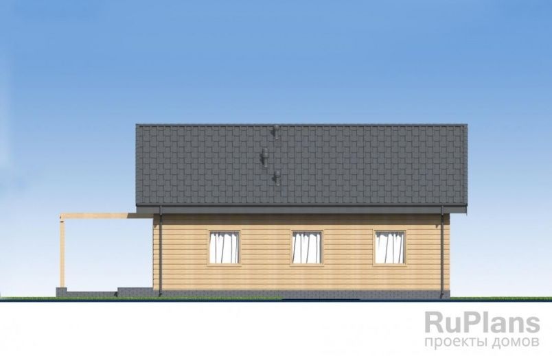 Проект каркасного дома №534 на заказ