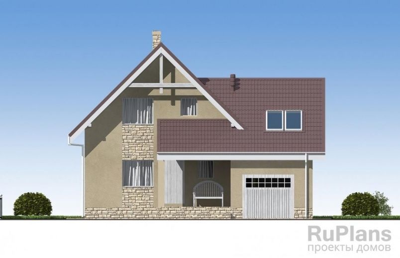 Проект блочного дома №141 на заказ