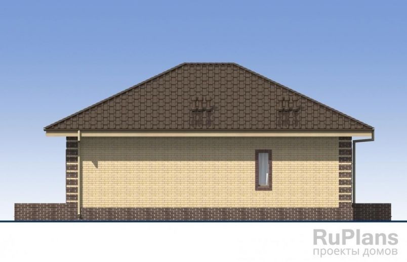 Проект блочного дома №389 на заказ