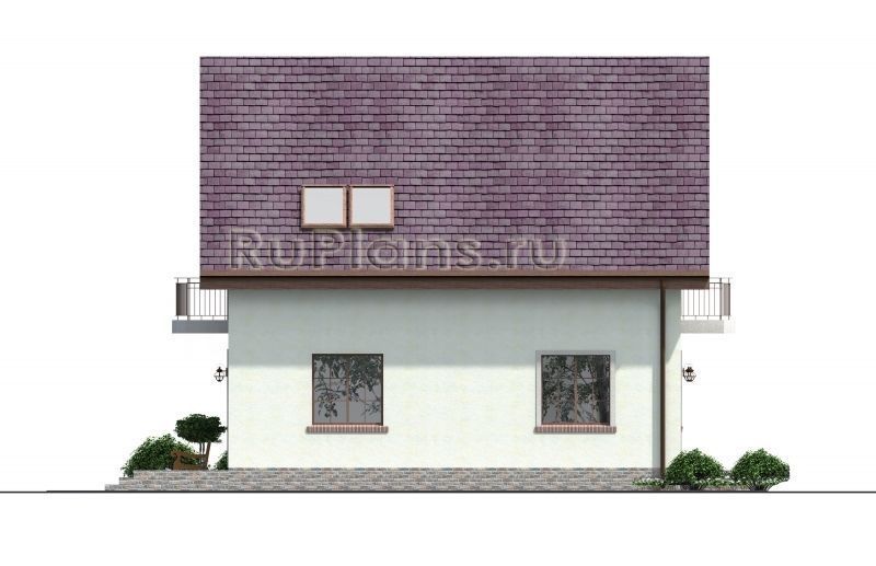 Проект каркасного дома №391 на заказ