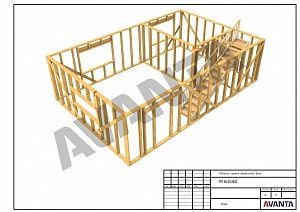 Образец готового проекта дома в Самаре