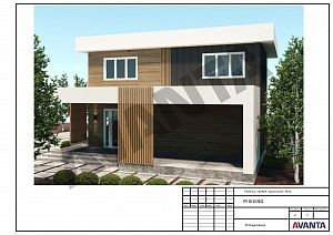 Образец готового проекта дома